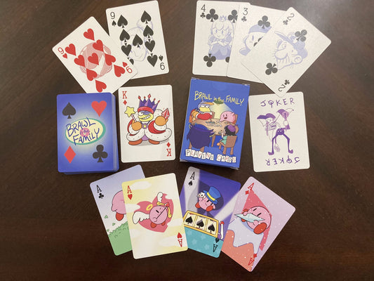 Brawl in the Family Playing Cards